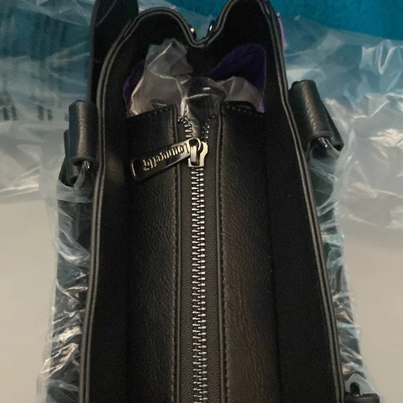 Loungefly Disney Maleficent Sleeping Beauty Crossbody Satchel - Picture 9 of 16